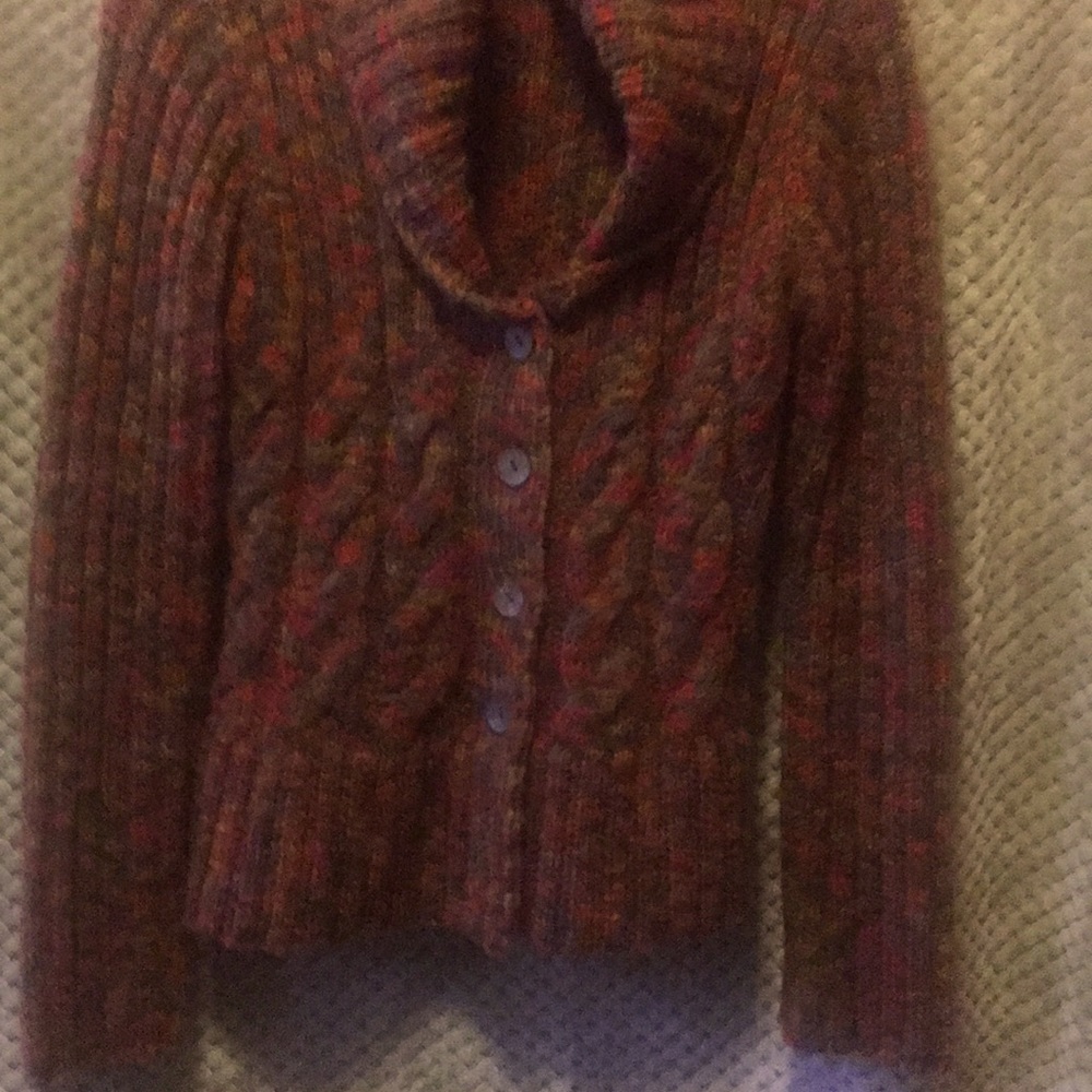 Women’s multi colored cardigan